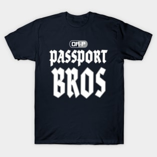 Passport Bros Navy T-Shirt